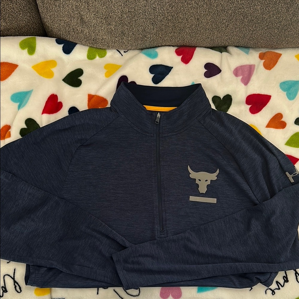 Men’s UA Project Rock 3/4 zip